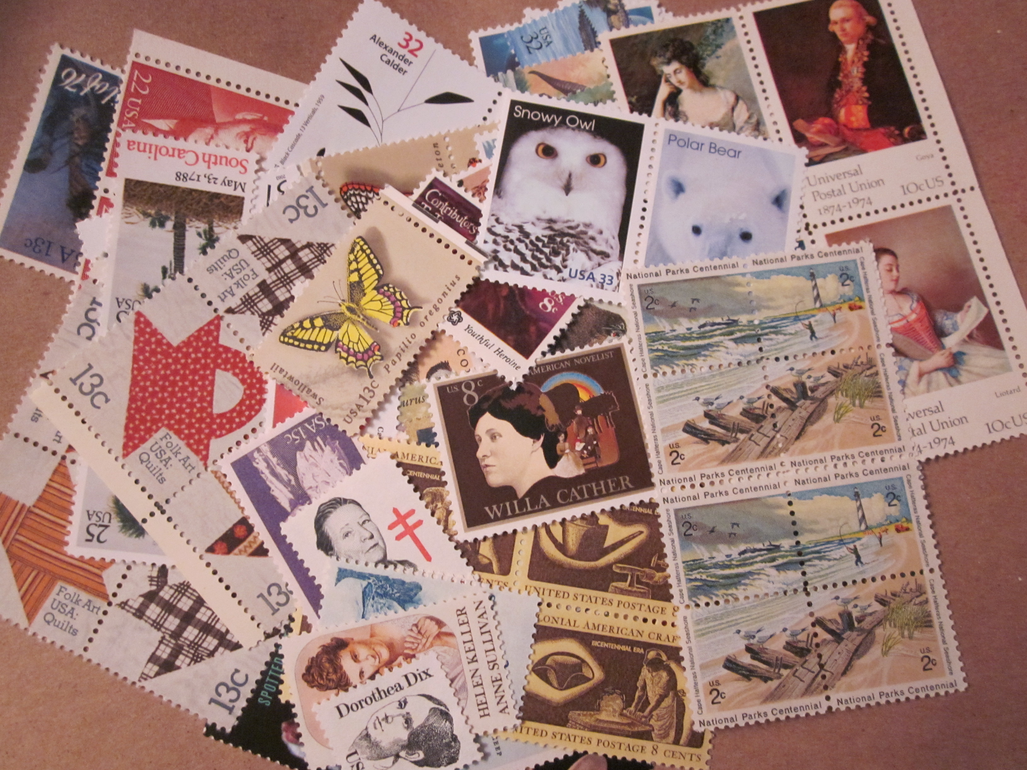 Postage Stamps Categories