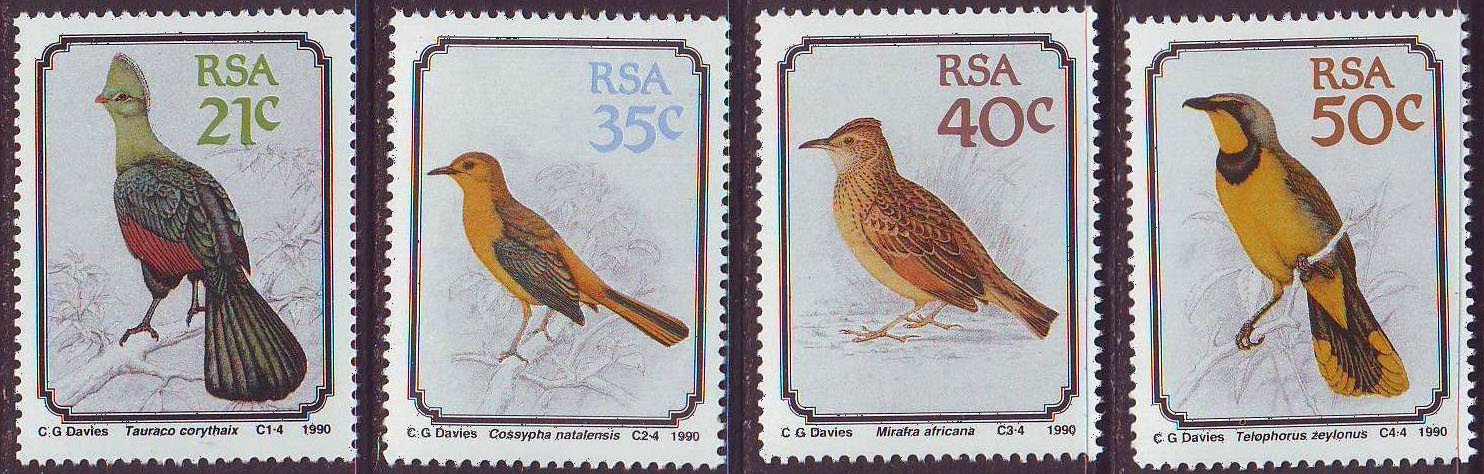 RSA-inscribed South Africa stamp