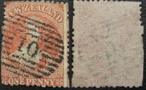 [Queen Victoria -  Perforated by Order from the Dunedin Postmaster, type A14]
