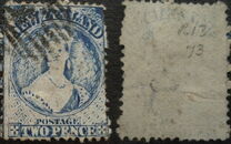 [Queen Victoria -  Perforated by Order from the Dunedin Postmaster, type A15]