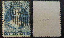 [Queen Victoria -  Perforated by Order from the Dunedin Postmaster, type A15]