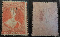 [Queen Victoria -  Perforated by Order from the Dunedin Postmaster, type A14]