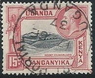 [King George V and Landscapes, type F]