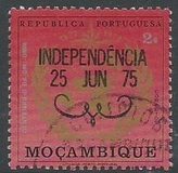[Independence - Overprinted "INDEPENDENCIA 25 JUN 75", type IS5]