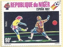 [Football World Cup - Spain 1982, type YE]