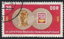 [The 25th Anniversary of the Free German Trade Union, typ ATE]