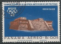 [Olympic Games - Mexico City 1968, Mexico - Ancient Mexican Places of Worship, タイプ UD]