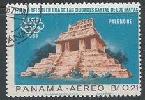[Olympic Games - Mexico City 1968, Mexico - Ancient Mexican Places of Worship, タイプ UF]