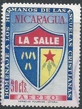 [Airmail - Brothers of the Nicaraguan Christian Schools Commemoration and Hl. Jean Baptist De La Salle, タイプ UY1]