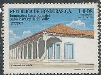 [Airmail - The 200th Anniversary of the Birth of Jose Cecelio del Valle, type LZ]