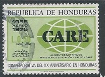 [Airmail - The 20th Anniversary of "CARE" in Honduras, tip KL2]