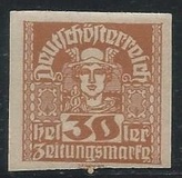 [Newspaper Stamps - Thin White Paper, 类型 XBN11]
