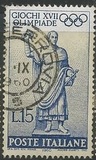 [Giochi della XVII Olimpiade, Roma - Stampatore: i.p.s. officina carte valori - Roma - Filigrana: stelle I, Scrivi YG]