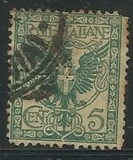 [Definitives - Eagle with Coat of Arms - Victor Emmanuel III, 1869-1947, type AJ]