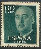 [Definitive Issue - General Franco, Typ AOK9]