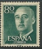 [Definitive Issue - General Franco, Typ AOK9]