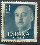 [Definitive Issue - General Franco, Typ AOK12]