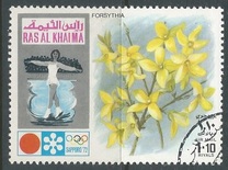 [Airmail - Winter Olympic Games - Sapporo, Japan, type UU]