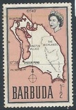 [Map of Barbuda, type B]