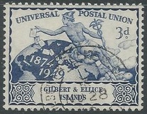 [The 75th Anniversary of U.P.U., type X]