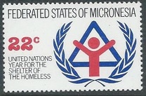 [International Year of Shelter for the Homeless, type BP]