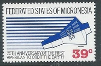 [Airmail - The 200th Anniversary of the Dollar Currency, the 25th Anniversary of the First American to Orbit Earth, and the 200th Anniversary of the U.S. Constitution, type BR]