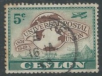 [The 75th Anniversary of the UPU - Universal Postal Union, प्रकार CA]