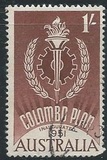[X Aniversario del plan Colombo de la ONU, tipo GD]