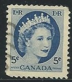[Queen Elizabeth II - Normal Paper, See 1962 for Fluorescent Stripes, typ GT4]