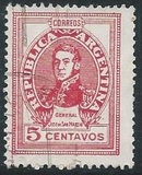 [Definitive Issue, General San Martin, Tüüp HJ]