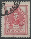 [Definitive Issue, General San Martin, Tüüp HJ]