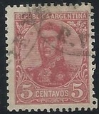 [General San Martin - Watermark 3,4 or Unwatermarked, प्रकार BK5]