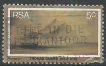 [The 100th Anniversary of the Death of Thomas Baines, Painter, type OA]