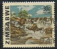 [Issues of 1978 of Rhodesia and New Value inscribed "ZIMBABWE", Вид M]