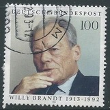 [The 80th Anniversary of the Birth of Willy Brandt, Politician, type BDW]