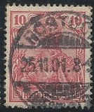 [Germania - Inscription "REICHSPOST", tip J3]