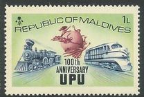 [The 100th Anniversary of Universal Postal Union, Tipe RZ]