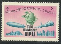 [The 100th Anniversary of Universal Postal Union, Tipe SB]