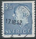 [King Gustaf VI Adolf of Sweden & Tree Crowns - New Colors and Values, Вид FA60]