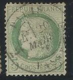 [Ceres - Lines or Dashes on Neck. Coloured Paper. No.50-52: Thin Value Numbers, Вид I3]