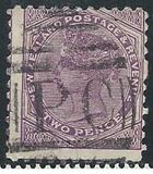 [Queen Victoria - Inscription "NEW ZEALAND - POSTAGE & REVENUE", tip L1]