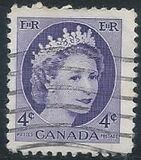 [Queen Elizabeth II - Normal Paper, See 1962 for Fluorescent Stripes, Tip GT3]