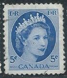 [Queen Elizabeth II - Normal Paper, See 1962 for Fluorescent Stripes, Tip GT4]