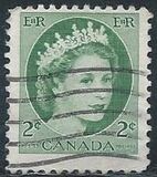 [Queen Elizabeth II - Normal Paper, See 1962 for Fluorescent Stripes, Tip GT1]