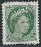 [Queen Elizabeth II - Normal Paper, See 1962 for Fluorescent Stripes, Tip GT1]