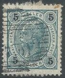 [Emperador Francico José I, 1.830 - 1.916. Cifras en negro, valores en Heller. Papel granulado., tipo N26]