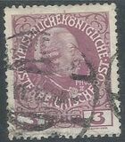 [The 60th Anniversary of the Reign of Emperor of Franz Josef,I. Normal Paper without Varnish Bars, type X2]
