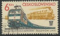 [The 60th Anniversary of International Railways Union, Вид CBW]