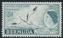 [Royal Visit - As White-tailed Tropicbird but Inscribed "ROYAL VISIT 1953", type BO]