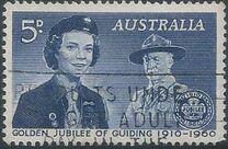[Golden Jubilee of Guiding, 1910-1960, type FW]